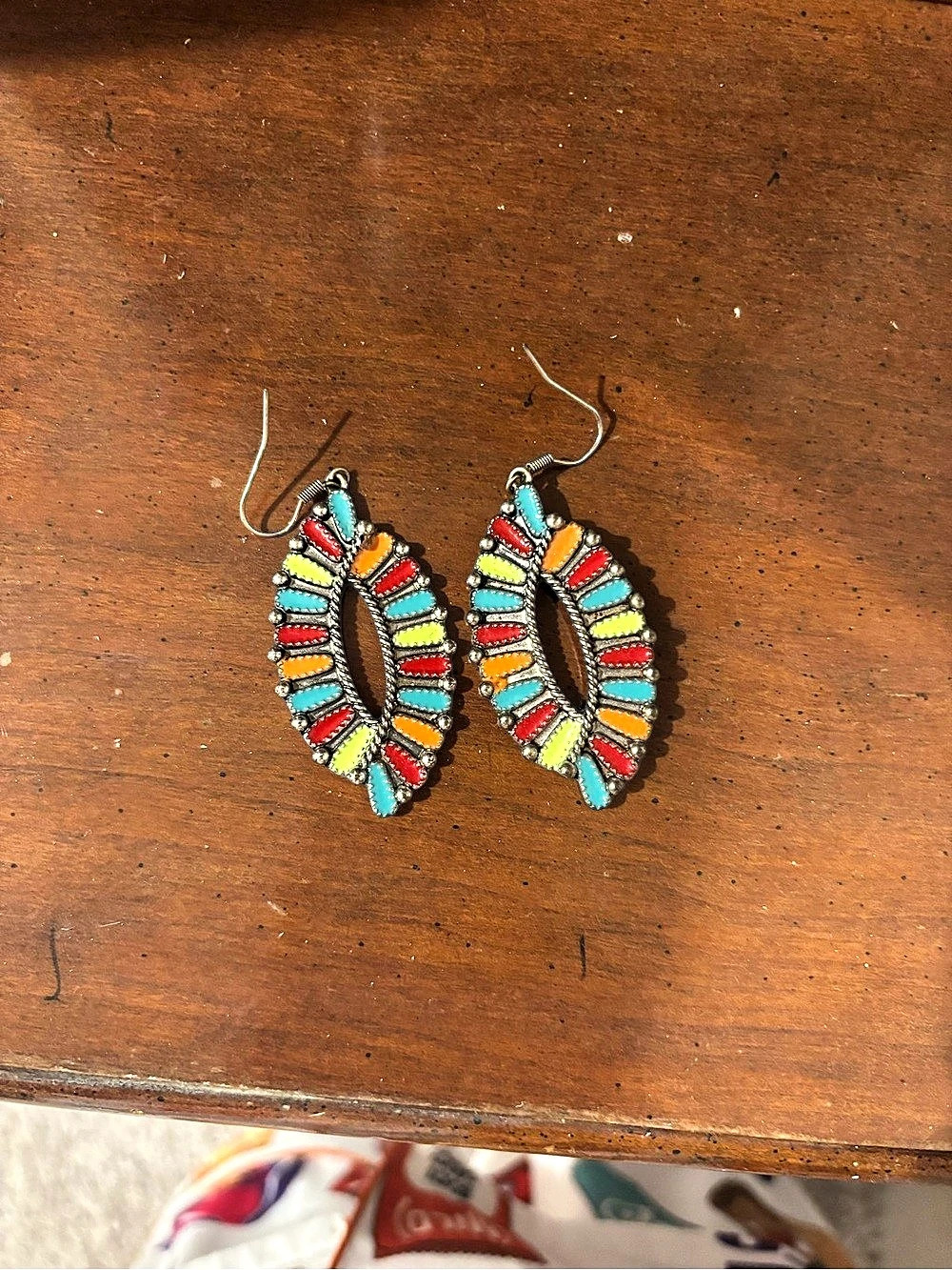 Multicolor Statement Earrings
